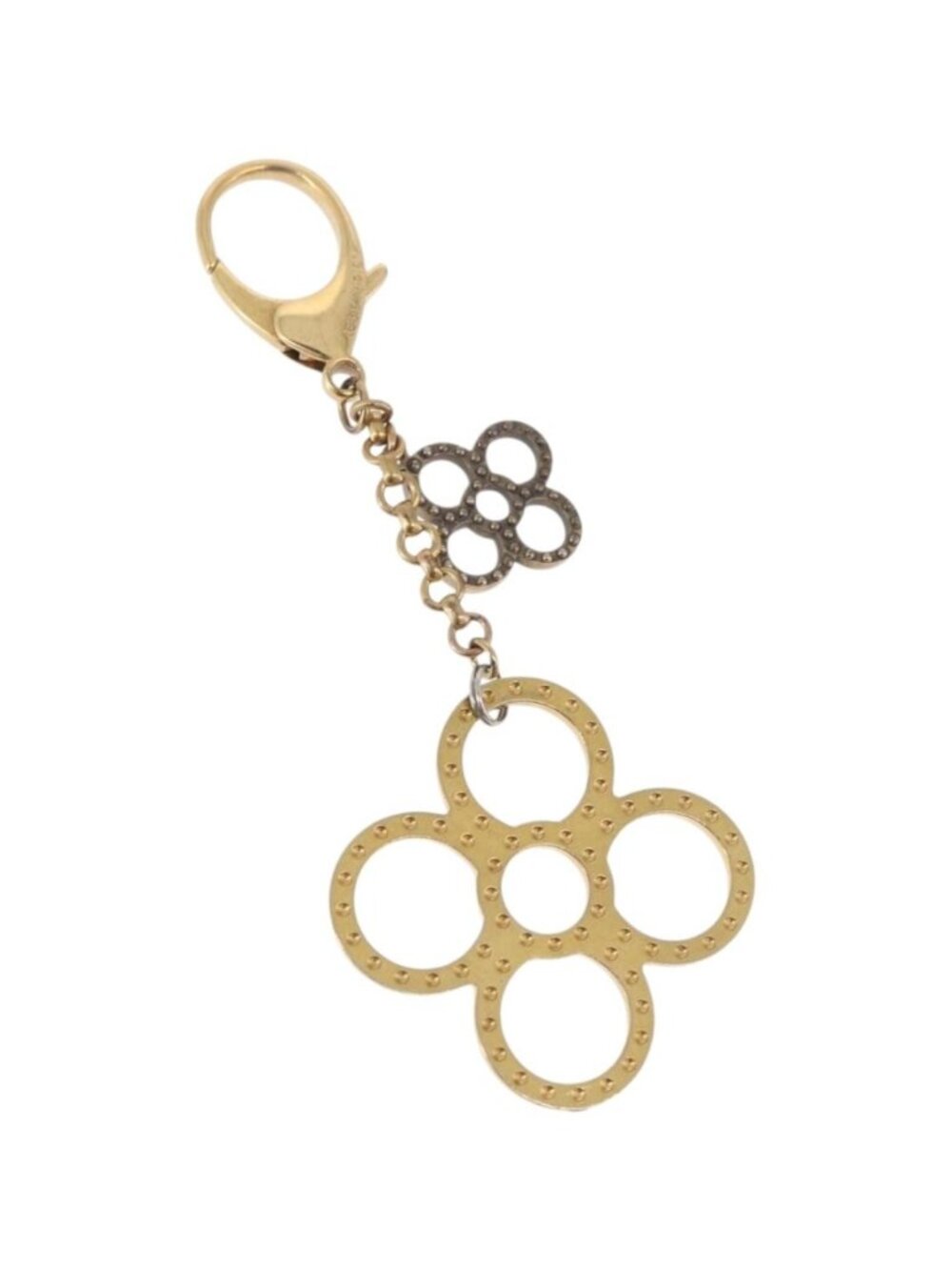 LOUIS VUITTON Bijoux Sac Tapage Key Holder Gold M65090